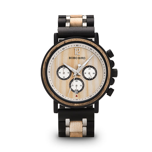 Reloj de Madera Maciza Multifuncional - Image 19