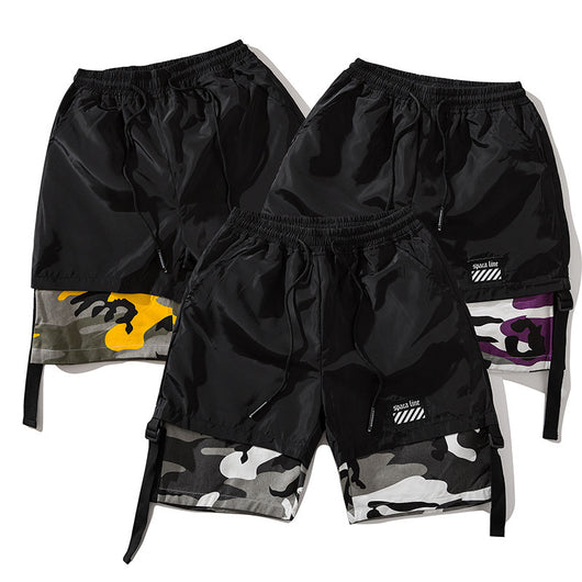 Shorts Holgados de Camuflaje para Hombre - Image 4