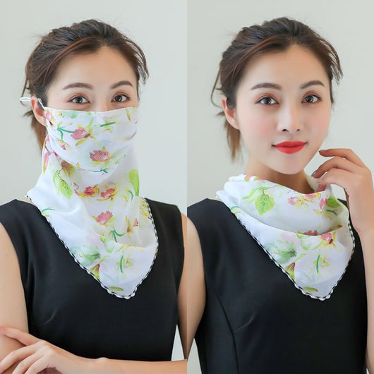 Pañuelo Chiffón Ligero Transpirable para Mujer