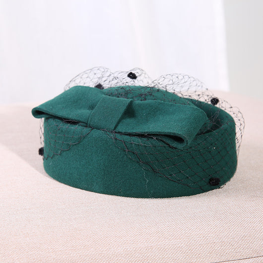 Gorro de Lana con Tejido de Encaje Calado - Image 22
