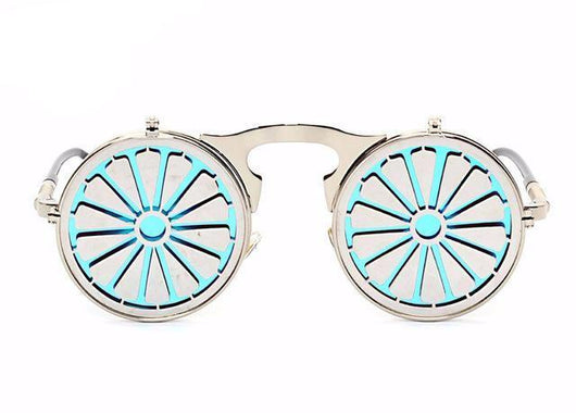 Gafas de Sol Steampunk Abatibles Estilo Retro - Image 17
