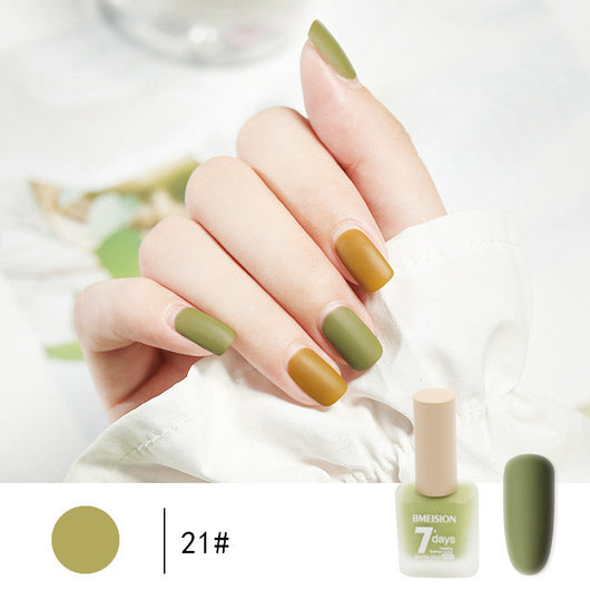 Esmalte de Uñas Mate Nude sin Horno de Secado Rápido - Image 23
