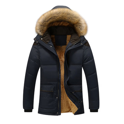 Chaqueta de Invierno para Hombre con Forro Aterciopelado - Estilo Coreano - Image 4