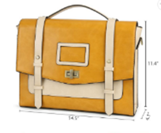 Bolso Mensajero de Gran Capacidad con Correa de Hombro