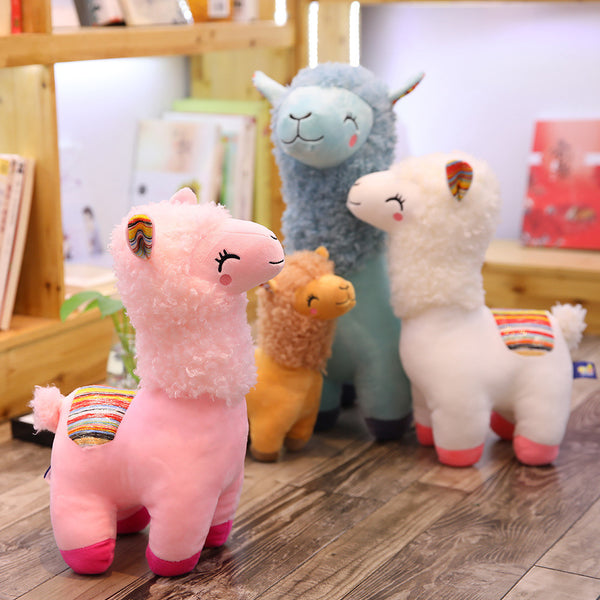 Peluche Alpaca Llama - Muñeco de Peluche Suave y Adorable