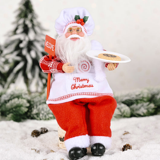Adornos Muñecos Papá Noel para Árbol de Navidad - Image 14