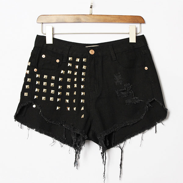 Shorts Denim Cintura Alta - Image 6