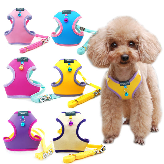 Chaleco Protector de Cuero y Malla Suave para Perros y Gatos - Image 2