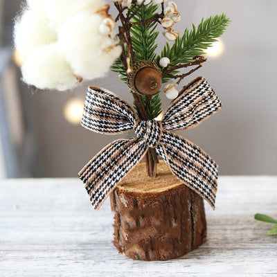 Adornos Navideños de Hierro Forjado - Pequeños Árboles Decorativos - Image 4