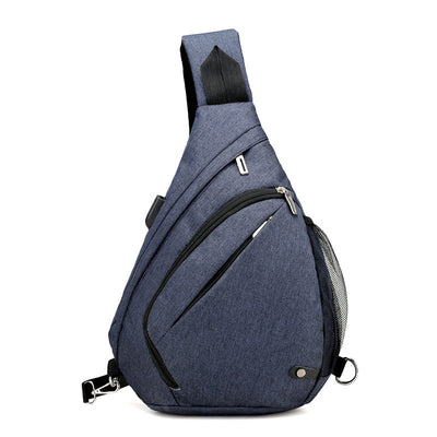 Mochila Bandolera Grande con Carga USB y Tela Transpirable - Image 4