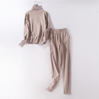 Conjunto Deportivo de Lana Merino - Suéter y Pantalón Tejido - Image 11
