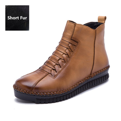 Botas de Cuero para Nieve - Image 19