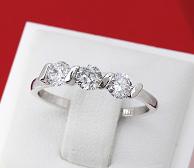 Anillo de Compromiso Chapado en Oro con Circonita Premium - Joyería Coreana de Calidad - Image 7