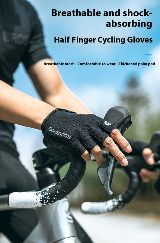 Guantes de Ciclismo Medio Dedo Antideslizantes y Transpirables Unisex - Image 15