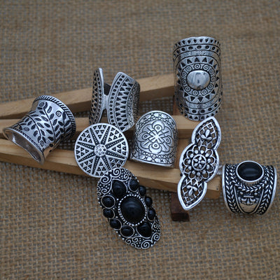 Juego de 8 Anillos Vintage - Image 8