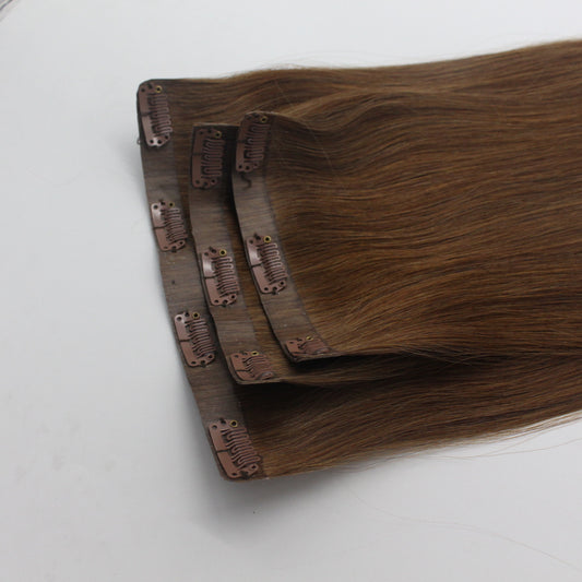 Extensiones de Cabello Humano con Clips de Fijación - Image 2