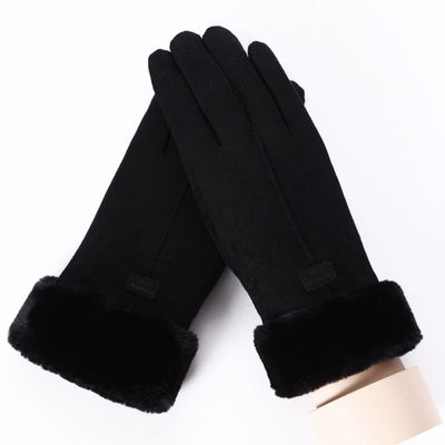 Guantes Térmicos de Cachemira para Mujer con Oso Adorable y Pantalla Táctil - Image 15