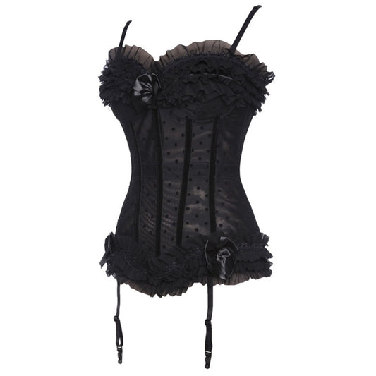 Corset de Encaje con Lunares - Image 2