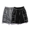 Shorts de Trabajo Artesanal con Diseño Retro