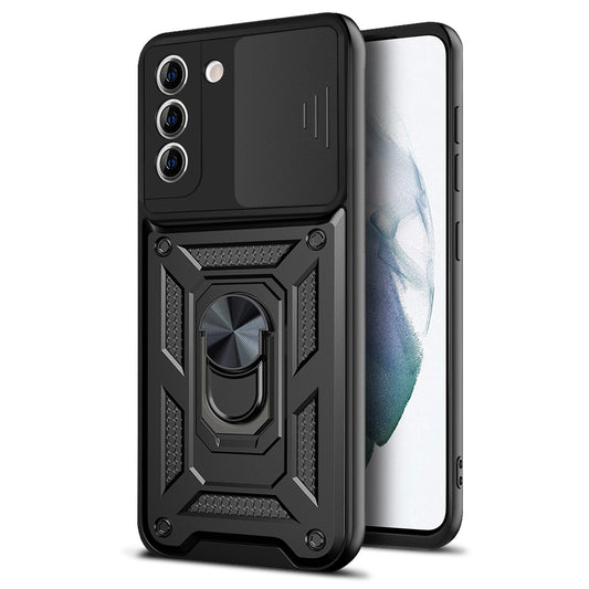 Funda Protectora con Anillo de Soporte para Teléfono