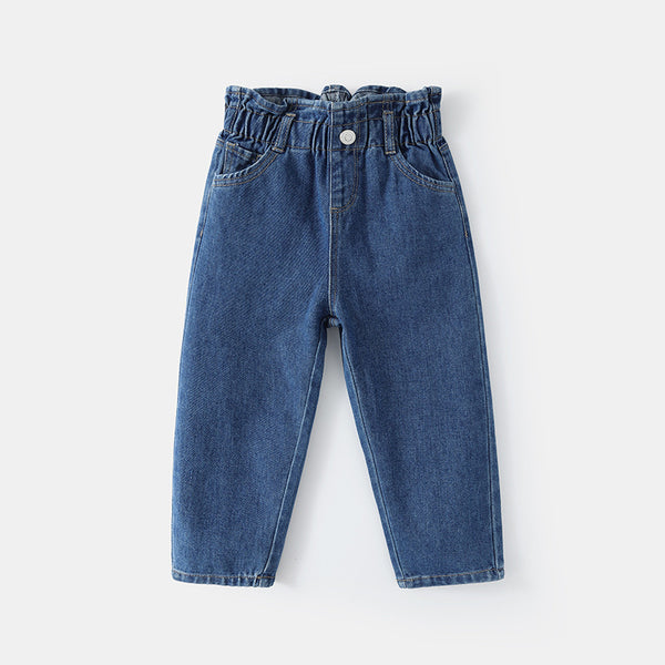 Jeans Holgados y Frescos para Niñas - Estilo Moderno y Cómodo