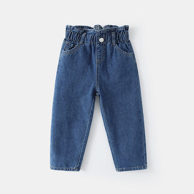 Jeans Holgados y Frescos para Niñas - Estilo Moderno y Cómodo