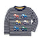 Camiseta Infantil de Manga Larga para Otoño