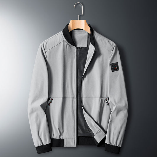 Chaqueta Deportiva Talla Grande para Hombre - Estilo Béisbol Primavera Otoño - Image 21