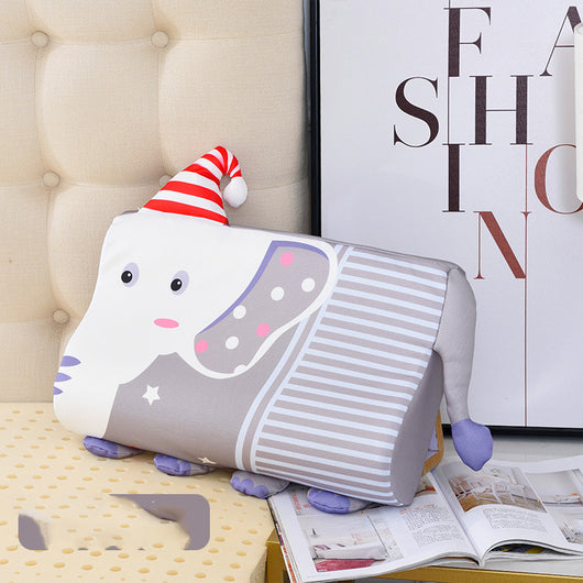 Almohada Infantil de Látex Natural Tailandés con Seda de Hielo - Fresca y Transpirable para Niños 1-6 Años - Image 7