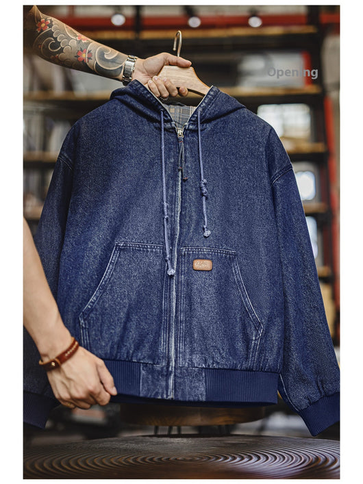 Chaqueta Denim Vintage Americana Desgastada - Image 6