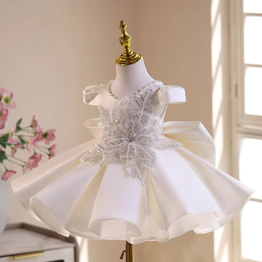 Vestido de Dama de Honor Princesa Floral Lujo Ligero - Image 3