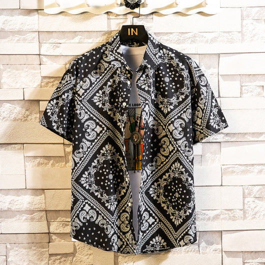 Camisa Casual Floral para Hombre - Image 20