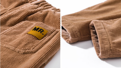 Pantalones de Pana para Niños Invierno - Corte Clásico Talla Grande - Image 17
