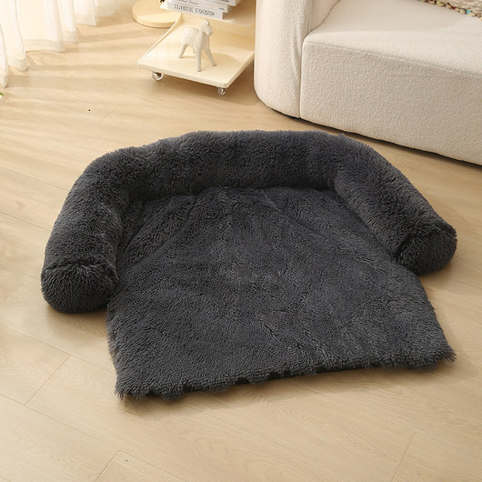 Cama Térmica de Felpa para Perros - Cojín Sofá Invierno