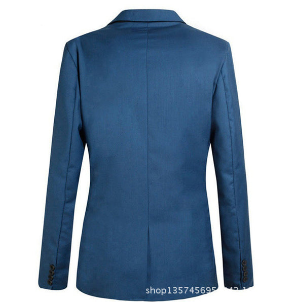 Traje Slim Fit Coreano para Hombre - Chaqueta Juvenil Elegante y Moderna