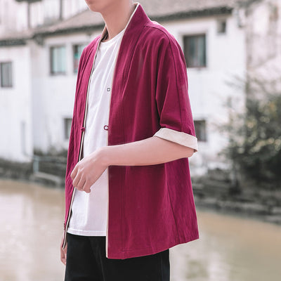 Kimono Cardigan Suelto con Hebilla - Image 5