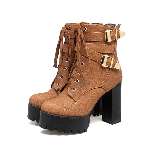 Botas Martin de Tacón Alto Elegantes - Image 2