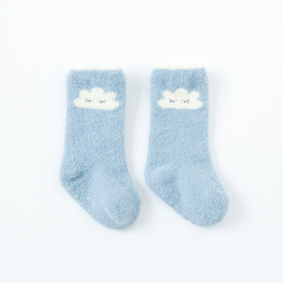 Calcetines Térmicos de Lana de Visón para Recién Nacido - Tubo Medio Reforzado - Image 10