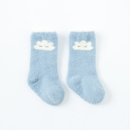 Calcetines Térmicos de Lana de Visón para Recién Nacido - Tubo Medio Reforzado - Image 10