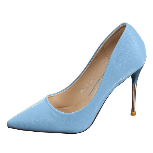 Tacones Stiletto Metalizados de Diseño Parisino - Image 3