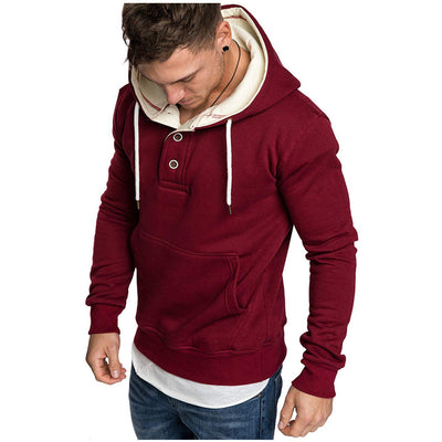 Sudadera Polar con Capucha y Detalles de Botones - Image 5