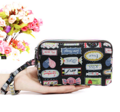 Billetera Táctil para Mujer con Tres Compartimentos y Bolsillo para Celular - Image 5