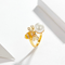 Anillo Decorativo de Abeja Coreano Ajustable - Joyería Trendy para Mujer