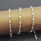 Amor para cair, amor o pingente, colar retrô europeu e americano bambu 2.4mm 60cm