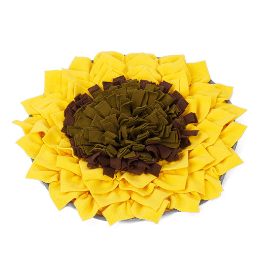 Tapete Interactivo para Perros con Diseño Girasol - Juguete Enriquecedor y Comedero Lento - Image 4