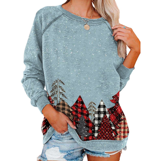 Sudadera Estampada de Cuello Redondo y Manga Larga - Image 3