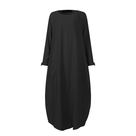 Vestido Camisa de Manga Larga - Image 16