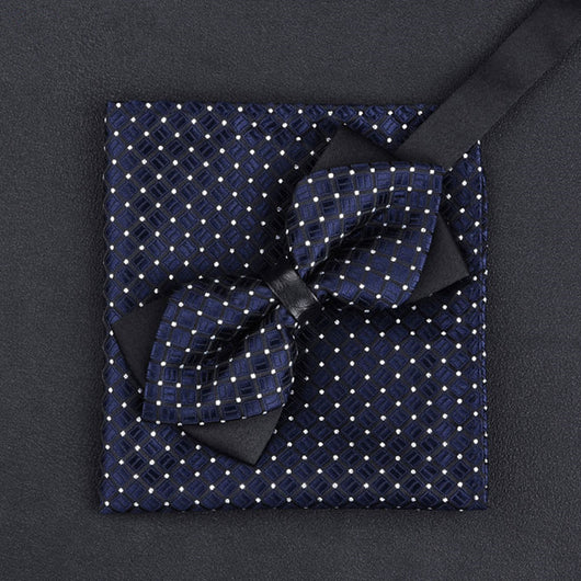 Corbata y Pañuelo de Bolsillo para Traje de Negocios - Image 11