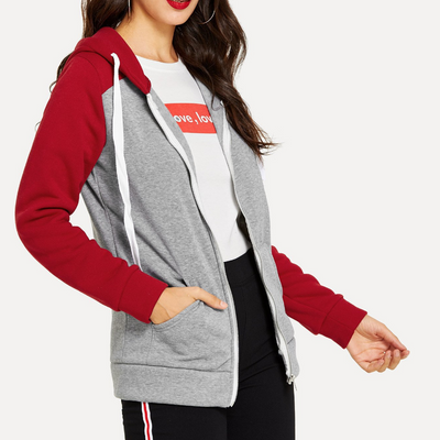 Sudadera con Capucha Colorblock - Image 3