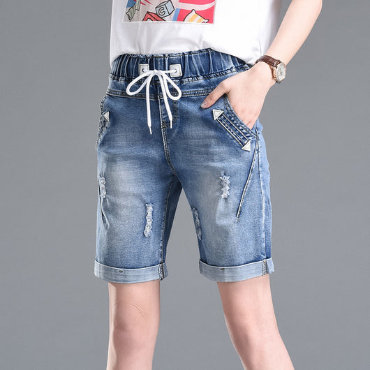 Shorts Casuales Elásticos para Mujer - Image 3